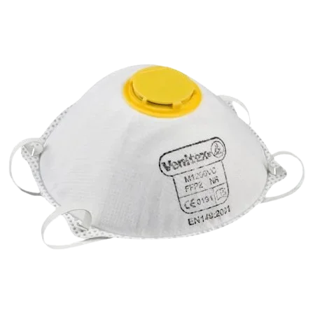 Box of chemical protection masks for brush platers