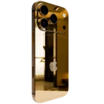 24k Gold iPhone 17 Pro and Pro Max in Diamond Bezel Logo