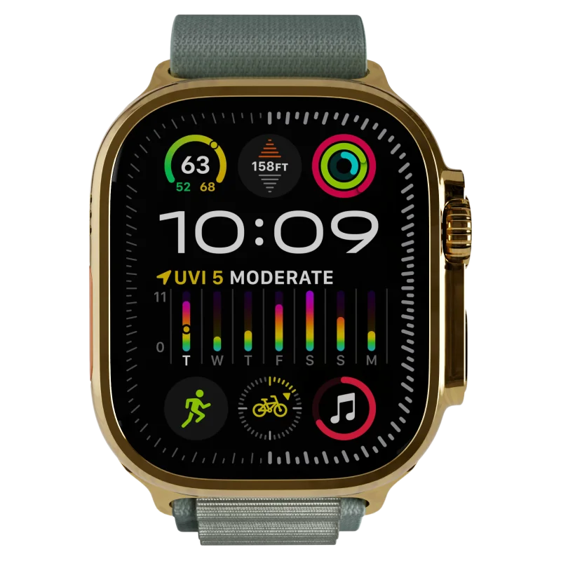24K Gold Apple Watch Ultra 3