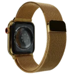 gold apple watch 11 with milanese strap 2.webp
